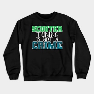 Tuning Scooter Crewneck Sweatshirt